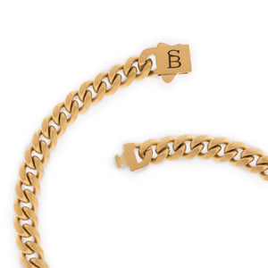 Svelte Stephen 5mm Chain Bracelet 18k Gold