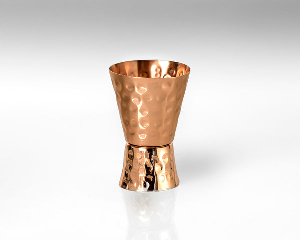 Jigger Smooth: 1oz/2oz Premium Copper for Moscow Mules by Copper Mug Co.